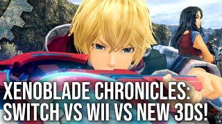 Xenoblade Chronicles Definitive Edition - Switch vs Wii vs 3DS - The Digital Foundry Tech Review