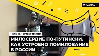 Милосердие по-путински. Как устроено помилование в России | Подкаст «Человек имеет право»