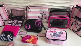 Косметичка Victoria’s Secret обзор кейсов для косметики Виктория Сикрет beauty bag