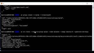 Creating a Linux VM from Azure CLI