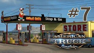 Мэддисон едет под конвоем в Аризону ► American Truck Simulator #7