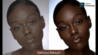 How to use Delicious retouch