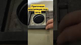 Приточная вентиляция под банную печь