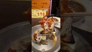 Eating crazy gyoza in Japan