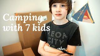 Snowy's CAMPING Gear Unboxing | Getting ORGANISED For Camping With SEVEN kids!