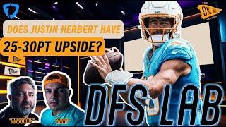 FanDuel NFL DFS Week 10 Strategy | Stacking Herbert + Unique Game Theory Tips w/ Mike & Maximus