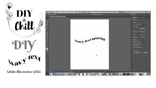 Wavy Text Tutorial Using Adobe Illustrator