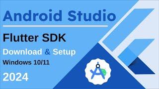 How to install Flutter on Android Studio 2024 | SDK Setup for Flutter Development #flutter