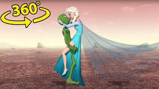 Dame tu Cosita kiss Frozen Elsa 360° VR