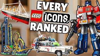 Ranking EVERY Lego ICONS Set!