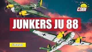 Junkers Ju 88 - Limited Edition bomber  from WWII - COBI 5732 - Set teaser