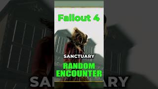 Random Encounter Spawn in Sanctuary?  ||  FALLOUT 4  #fallout #fallout4 #shorts #gaming