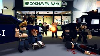 ROBLOX Brookhaven RP - FUNNY MOMENTS (FBI 1 - Robbery)