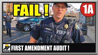 TYRANT COP OWNED & DISMISSED !! - PROVO UTAH POST OFFICE - First Amendment Audit - Amagansett Press