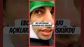 Ebo müziği neden bıraktığını açıklıyor #ibrahimtilaver #eboshow #cakal #cakal95