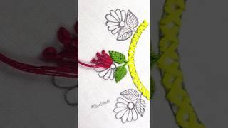  Amazing neck design hand embroidery stitch tutorial