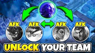 ARAM, BUT WE HAVE TO UNLOCK OUR TEAMMATES (1 KILL = 1 TEAMMATE)