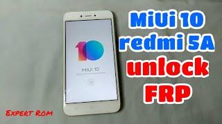 Redmi 5A miui 10 Bypass FRP lock Google account