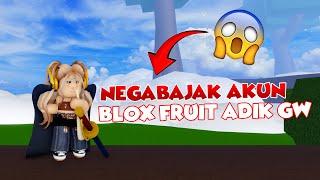 TERNYATA SELAMA INI ADIKU BERMAIN BLOX FRUIT ! #roblox #bloxfruits #game