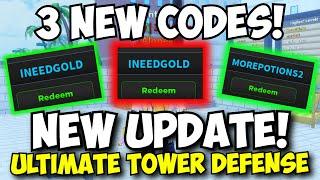 3 New Codes, Free Gems & New Update in Ultimate Tower Defense!