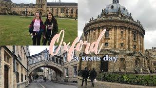 oxford university statistics taster day - a vlog!