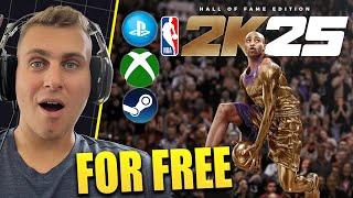 How to get NBA 2K25 For FREE  | XBOX Playstation PC *NEW*