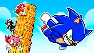 Jumping Off The LEANING TOWER OF PISA For $10,000,000 In Climb And Jump Tower! (Roblox)