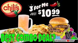 Chili’s | 3 for Me Deal | Best Value?