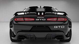 2026 Pontiac GTO – Muscle Car Reborn with Modern Power!