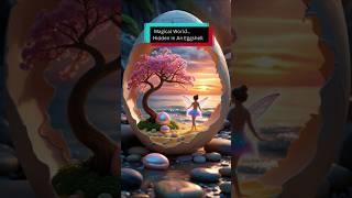 "A Hidden Fantasy World Inside an Eggshell  | AI Art Magic Revealed!" #ai #shorts