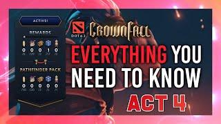 Crownfall Act 4: How to Unlock All Items, Arcanas & More | Complete Dota 2 Crash Course