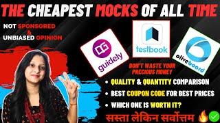 Best Test Series for IBPS Clerk? Testbook Guidely Oliveboard #ibpsclerk #sbi #rbi