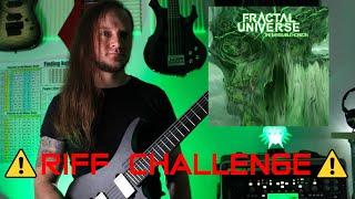 FRACTAL UNIVERSE l Riff challenge 2021 l Christian Wieser #clockworkguitarchallenge #strandberg