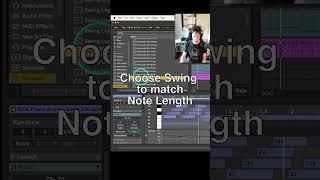 How to Swing in Ableton Live