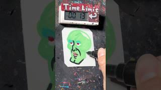 【ASMR】Drawing Handsome Squidward in 40 Sec