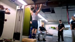 Today's training - pull ups 6.2.2015 Dmitrij Jakovlev with NSW