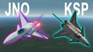 Dogfight or Disaster? Building Jets in Juno:New Origins vs. Kerbal Space Program