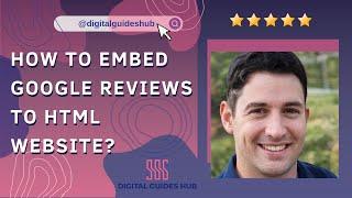 How to Embed Google Reviews to HTML Website FREE