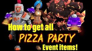 Roblox — How to get all Pizza Party Event items!