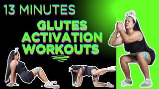 13 Minutes Glutes Activation Workouts | Home Workouts | Lose Weight #glutesworkouts #loseweight