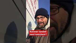 Karavan tuvalet temizliği - kaset tip #shorts