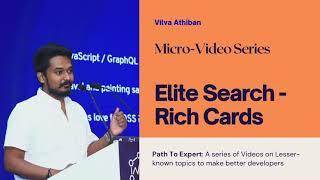 PathToExpert - Rich Results - SEO for Developers - Advanced Web Development - Vilva Athiban