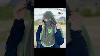 Non muslim hijab style vs Muslim girls ️️#shorts​ #trending#viral​ #allah #muslim #islam #ytshort