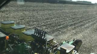 Planting Soybeans on Ridges 2017