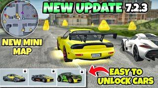 New Update 7.2.3 | New Mini Map | Easy To Unlock Cars |Extreme Car Driving Simulator Beta|