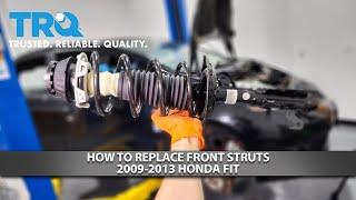 How to Replace Front Strut 2009-2013 Honda Fit