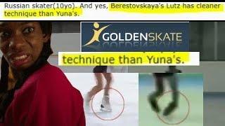 Delusional GoldenSkate lashes - Queen of Flat Lutz - Elizaveta Berestovskaya