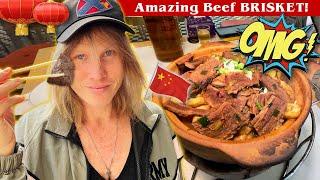 Moving to China? Here's What Family Dining Really Looks Like! Chinese Beef Brisket Feast!