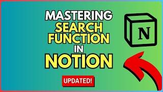 How to Master Notion's Search Function in Under 2 Minutes