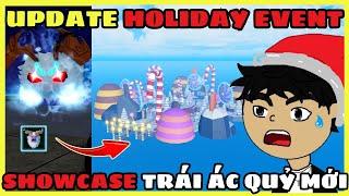 ADMIN Tung Trailer Showcase TRÁI ÁC QUỶ MỚI Và UPDATE HOLIDAY EVENT Trong Blox Fruit | Roblox